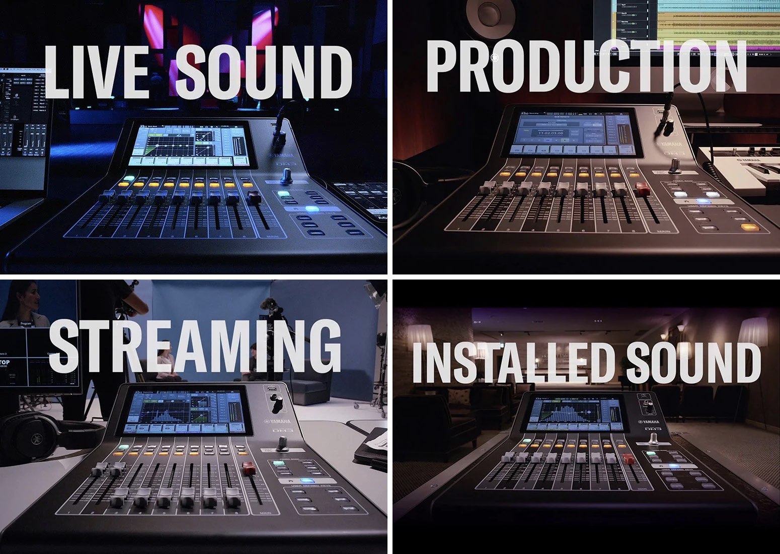 Yamaha DM3, una nueva gama de mezcladores digitales compactos muy ...